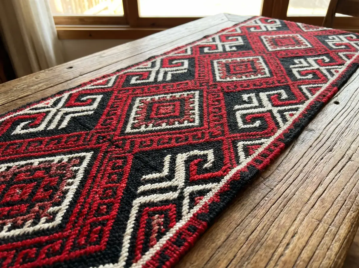 精美的侗族织锦作品 - 少妇视频